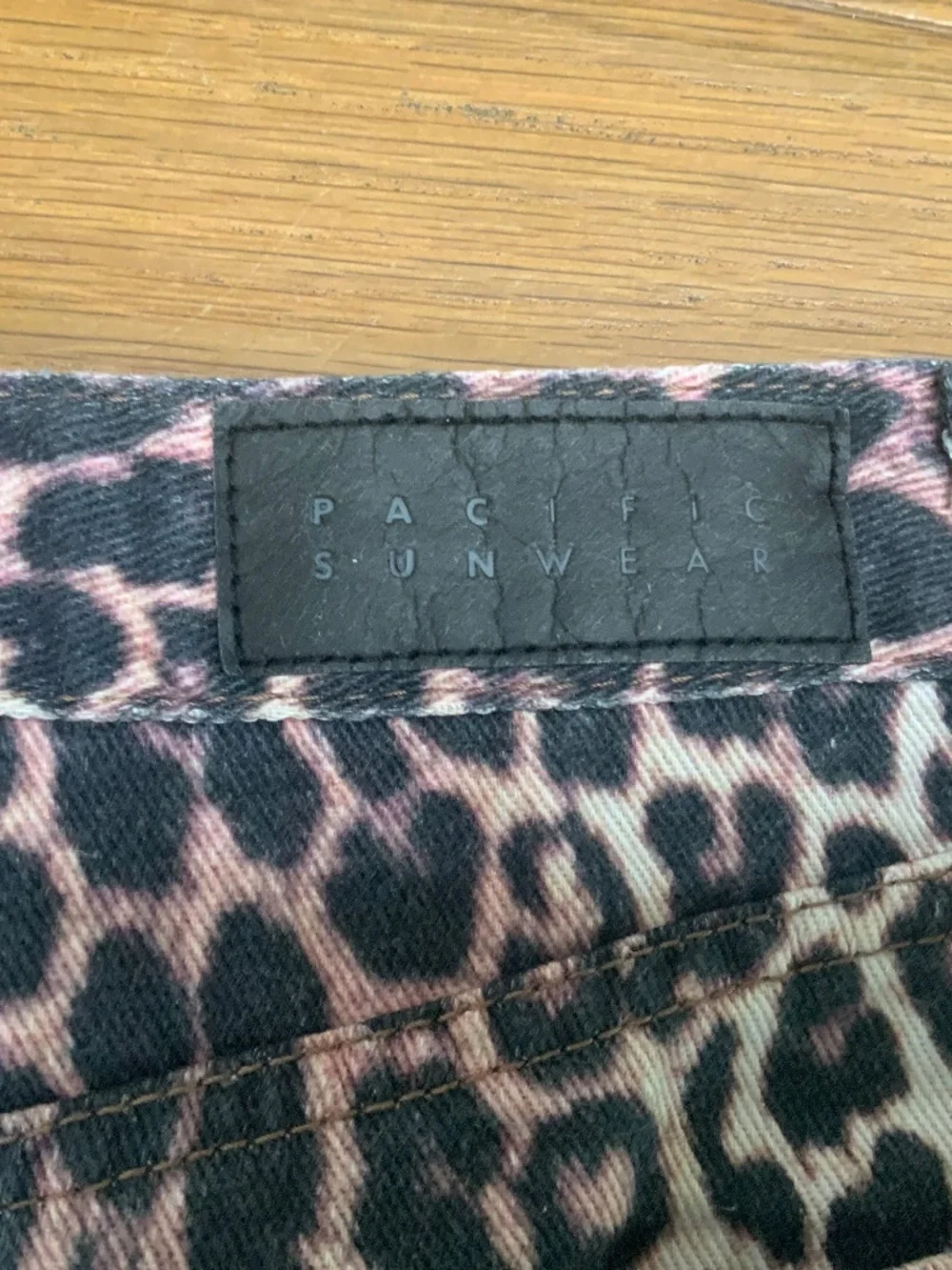 Pac Sun Leopard Print Mini Skirt Size 25